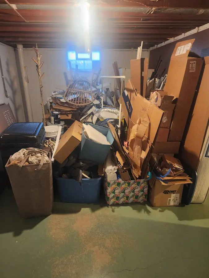 Roll-off dumpster container at job site for Concrete Dumpster Rental in Cambrian Park